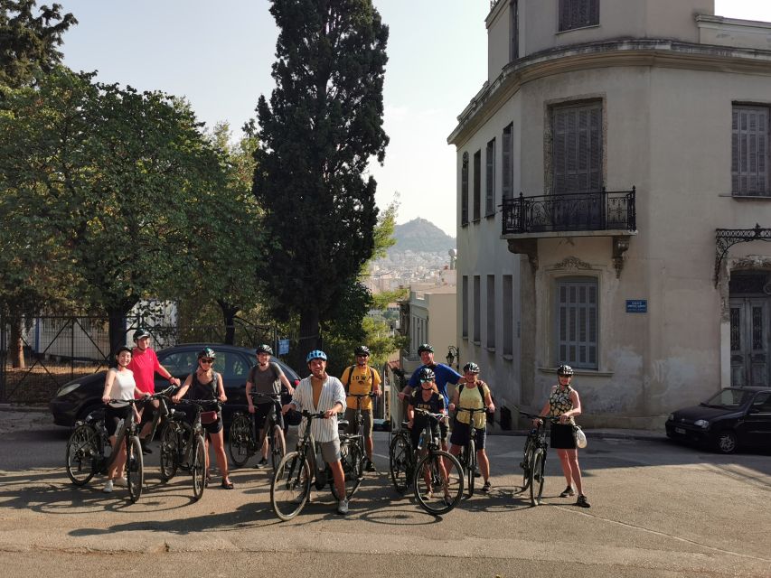 Athens: Sunset Bike Tour - Getting your e-bike and helmet sorted quickly