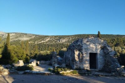 Athens Sunset Hymettus Mountain Hike - The historic stops: from a 10th-century church to a 5th-century basilica