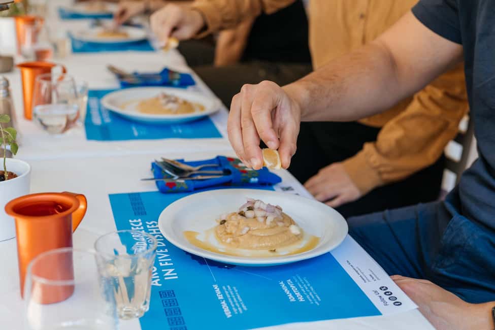 Athens: Taste of Five Signature Greek Dishes - Practical logistics in central Athens: where to meet and how to fit it into your night