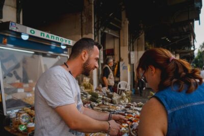 Athens: Tasting workshop and Food Market tour - Starting point: Ethniki Trapeza at Athinas and Evripidou