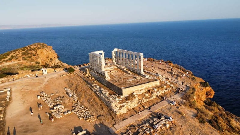 Athens: Temple of Poseidon & Cape Sounion Early Noon Tour - The Temple area: what to do with your time on site