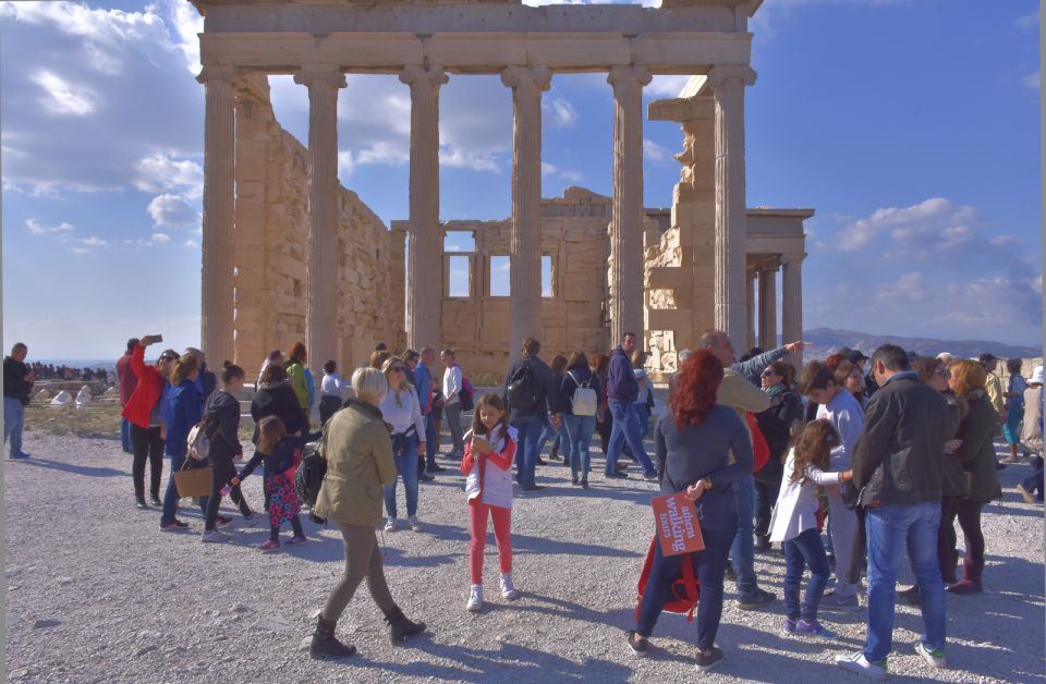 Athens: The Acropolis and Greek Food Private Guided Tour - The Athenian Market food route: color, spice, and free samples