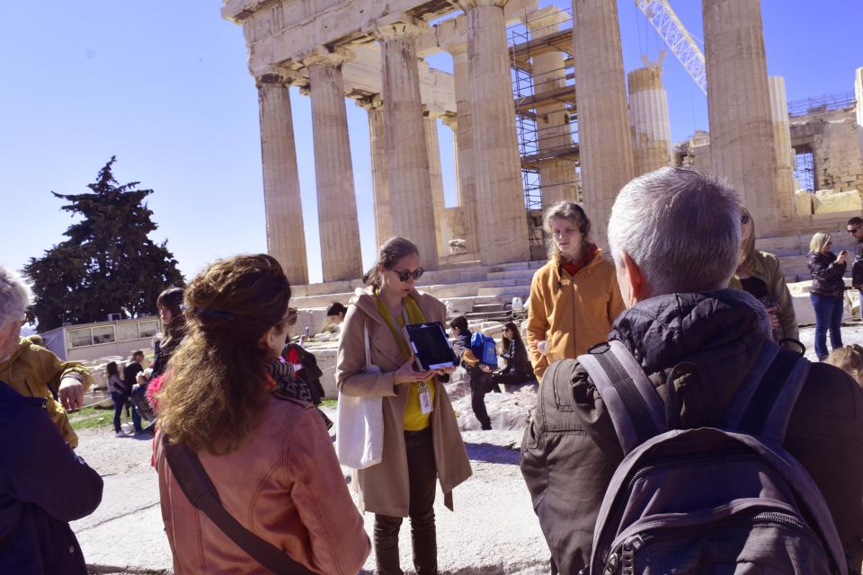 Athens: The Acropolis Guided Walking Tour in Dutch - Parthenon, Erechtheion, Nike Temple: what to watch for during the photo moments