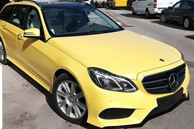 Athens to Lavrio Private Transfer by Mercedes E Class Wagon - The Drive: Comfort, Calm, and Countryside Views