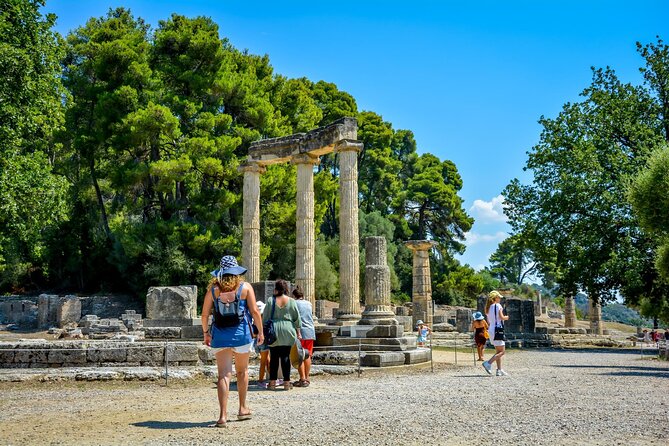 Athens to the birthplace of Olympic games & medieval Monastery - Kakovatos Beach: Swim and Lunch Near Ancient Olympia