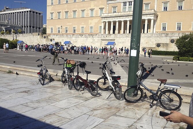 Athens Tour with Electric Bike - Thiseio, Acropolis viewpoints, and Plaka’s old-street maze