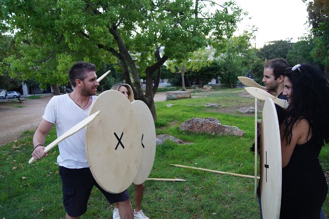 Athens: Unique & Interactive Greek Small Group Warrior Experience - Training with Replicas: Spear, Shield, Sword, Plus Fighting Basics