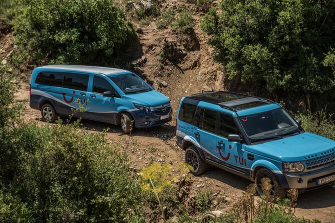 Athens West 4x4 Blue Lagoon Safari Adventure - Saint Patapios Monastery: steep views with a quiet pause