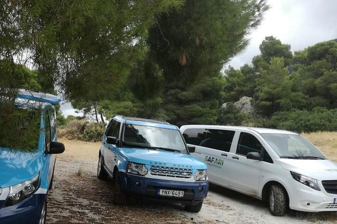 Athens West 4x4 Blue Lagoon Safari Adventure - Loutraki Beach: the calm start before the rugged stuff