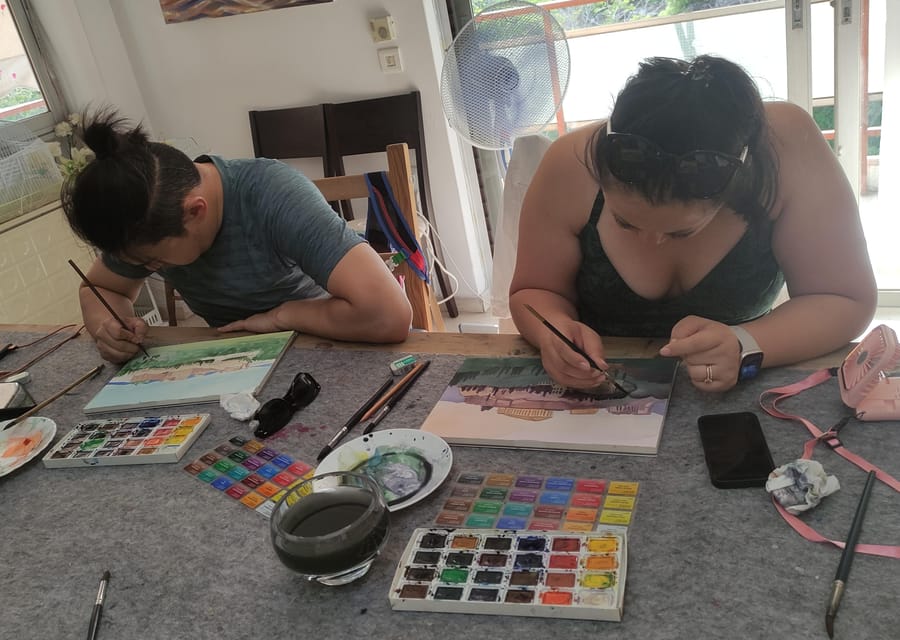 Athens: workshop for painting landscape with local artist - Quick hits before you go
