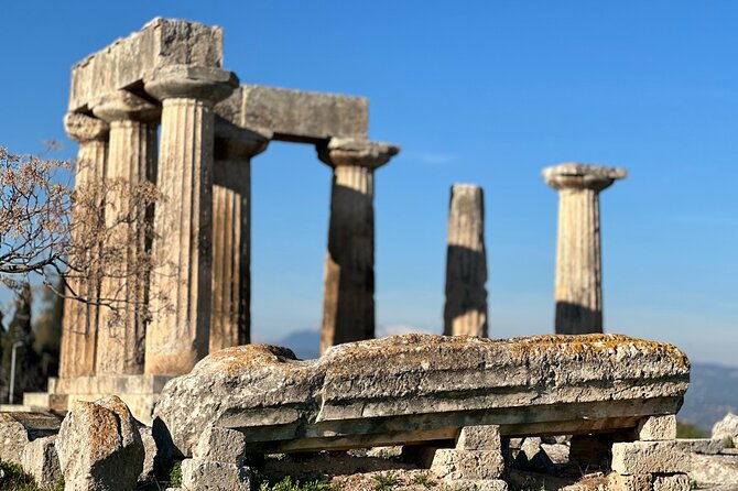 Biblical Corinth Taste Faith & History with wine & Oil Tasting - From Athens to Corinth in comfort: private van, WiFi, and smart timing
