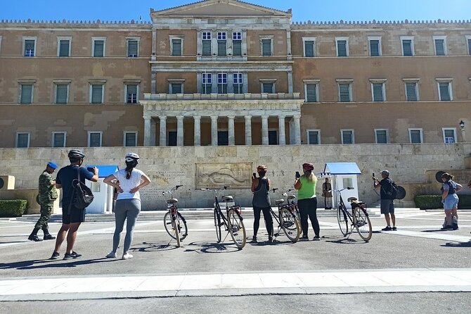 Bike tour ! It’s Ride through Athens' Local Treasures - Guide Energy: Magda, Petros, and Marta Make or Break the Day