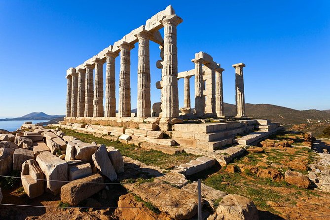 Cape Sounio Private Tour From Athens with Greek Traditional Food - Temple of Poseidon at Sounion: Best Use of Your 40 Minutes