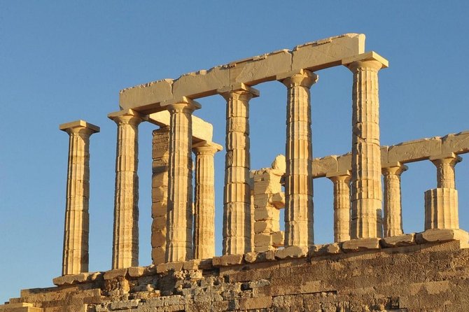 Cape Sounio & Temple of Poseidon Tour - Archaeological site of Sounion: the best part to wander slowly
