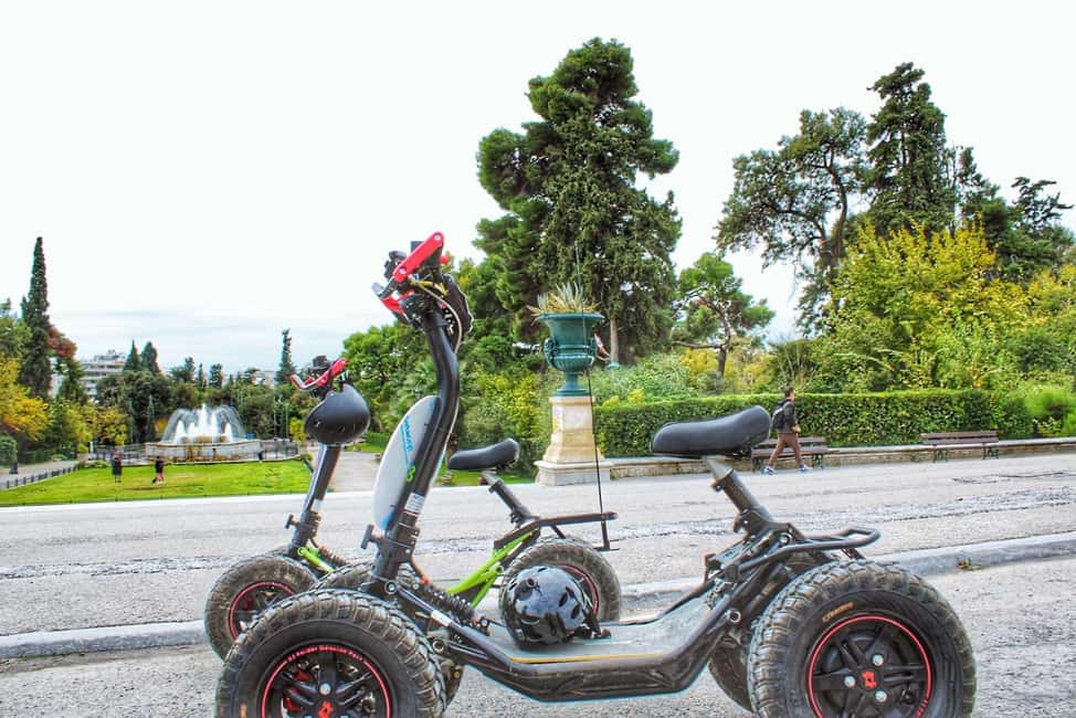 City Tour with EZRaider (4-wheeled) - Plaka and Anafiotika: classic streets, short guided time