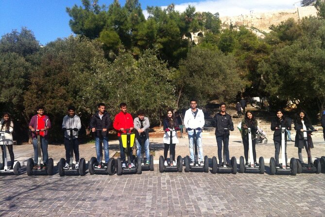 Classical Athens Segway Tour - Segway training at the Eschinou 9 start point