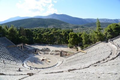 Corinnt Canal, Epidaurus, Nafplio and Mycenae, Private Day Tour - Epidaurus Theatre: where acoustics do the talking