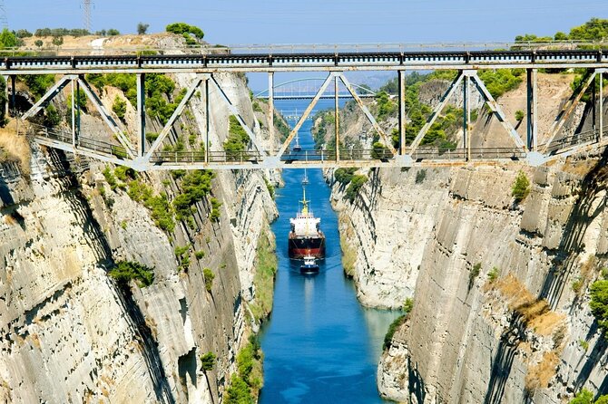 Corinth Canal, Ancient Corinth, Mycenae and Nafplio Private Tour from Athens - Nafplio free time: lunch, shopping, and a change of pace