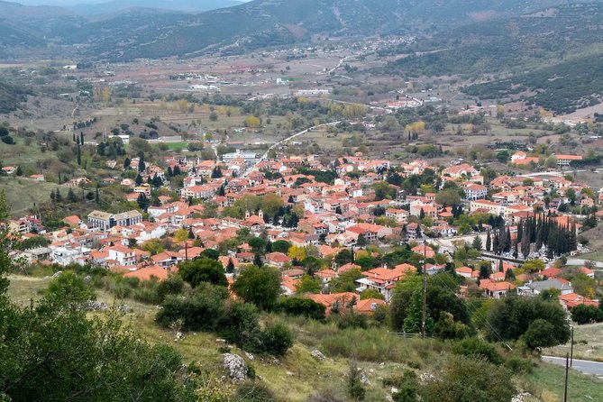 Corinth, Cave of Lakes, Odontotos Railway Private Tour with Greek Lunch Included - Cave of Lakes (Kastria Cave): 13 cascading lakes at a constant 16–17°C