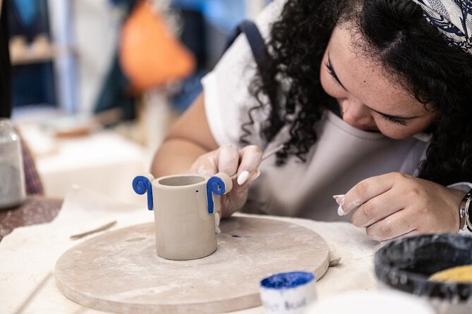 Create and paint your own ceramic piece in a workshop in Athens - Studio Time and Group Comfort: A Calm Break From Athens