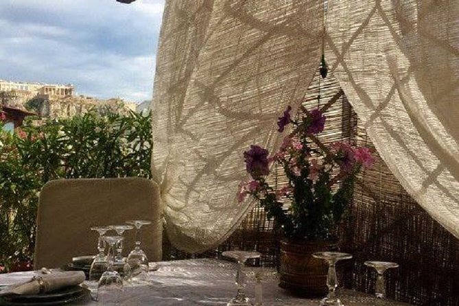 Delicious Greek Dinner Overlooking the Acropolis - Dinner on a Monastiraki Rooftop With the Acropolis in View