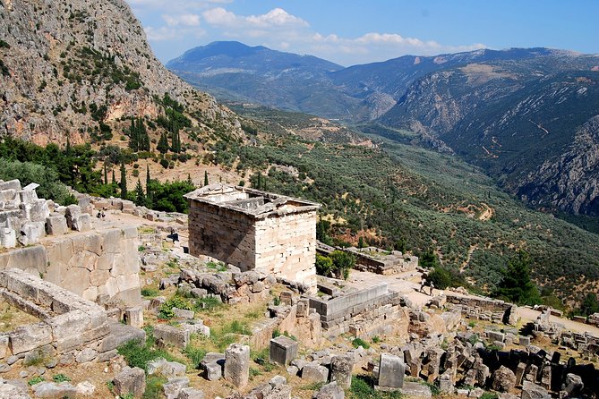 Delphi and Meteora Two Days Tour from Athens - Delphi Archaeological Site: walking the Sacred Way to Apollo