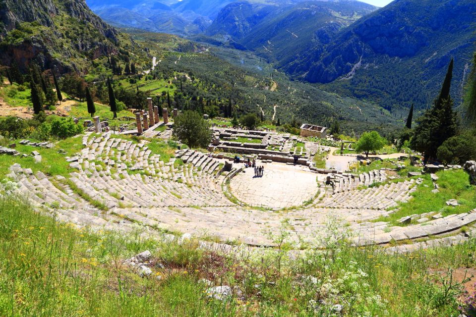 Delphi: Private Day Tour from Athens with Luxurious Vehicle - The Delphi Archaeological Site: Temple of Apollo and the Oracle myth
