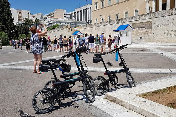 Discover the City e-bike day tours - Academy of Athens and the Syntagma Station area