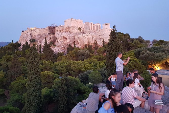 Discover the City e-bike night tours - Academy of Athens: neoclassical Athens in the glow