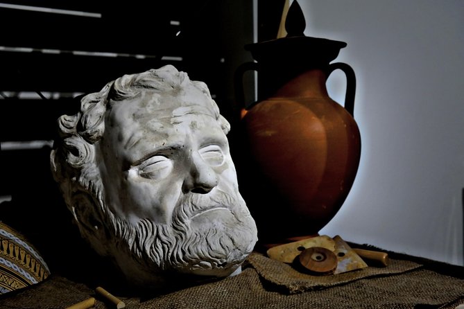 Discover your talent in sculpture, in a country where golden section was born. - Entering a sculpture studio where game props meet Greek craft