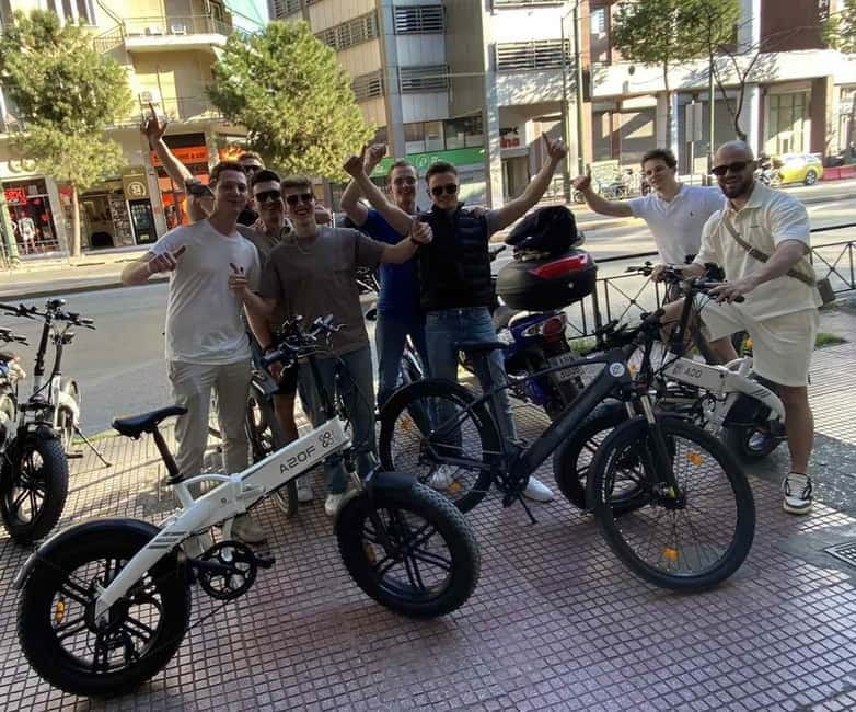 E-Bike Tour of the Historical Center of Athens - Starting at GOGO ELECTRIC by Acropolis Metro
