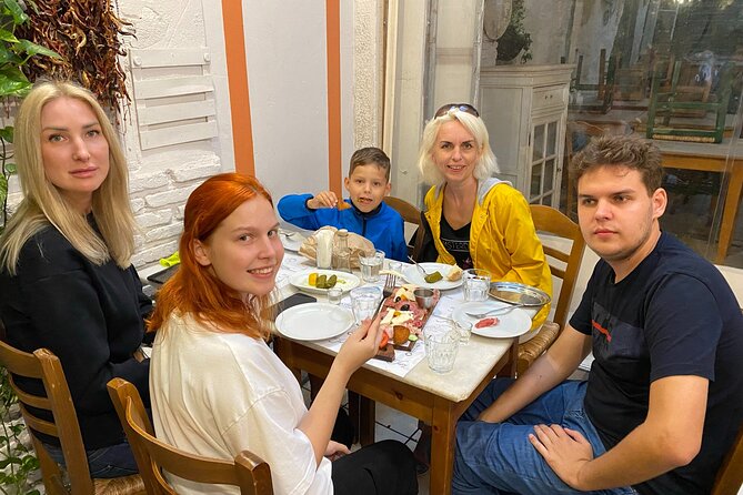 Eat like an Athenian food tour of Athens - Monastiraki finale: honey, extra virgin olive oil, and suvlaki