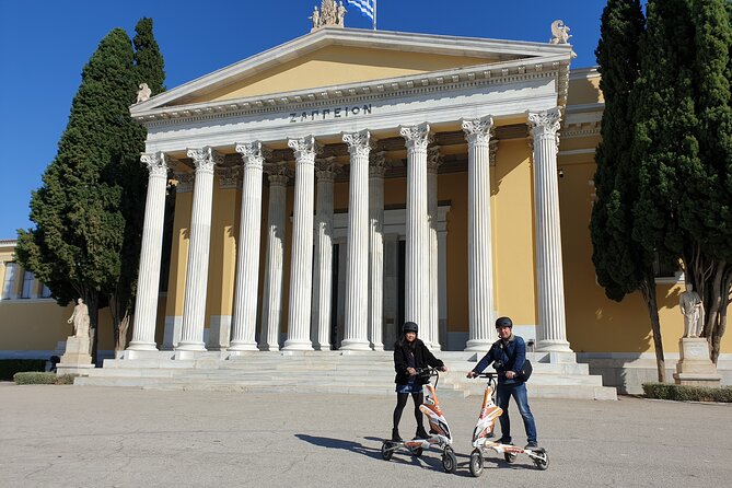 Electric Trikke Bike Athens Complete Tour - Stop-by-stop sights on the route: Acropolis area to Plaka
