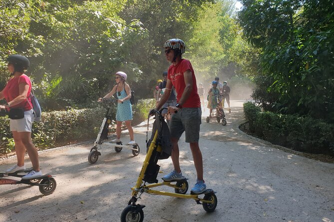 Electric Trikke Tour Adventure in Athens - Stop 2: Tempio Di Zeus Olimpio and a Fast Look at Zeus