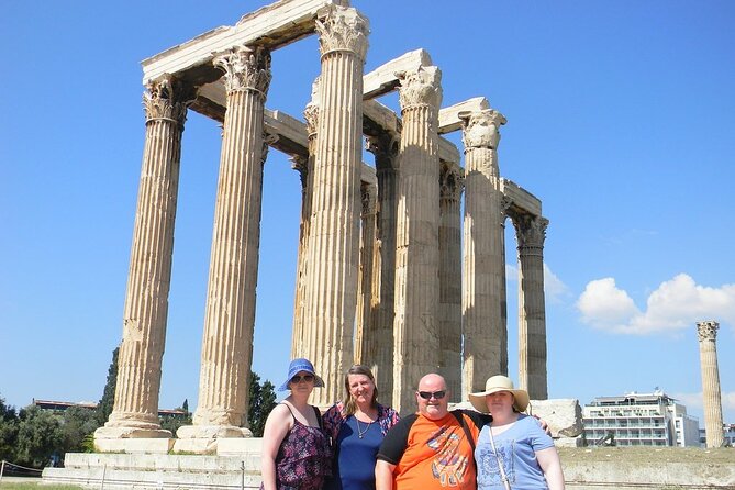 Essential Athens and Cape Sounion, Poseidon's Temple, Private Day Tour - Temple of Olympian Zeus and Panathenaic Stadium: Roman Athens in context