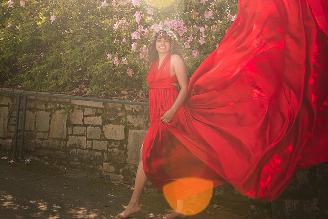 FLYING DRESS Photoshoot in Athens - Greece - Your photographer’s job: angles, light, and making you look comfortable