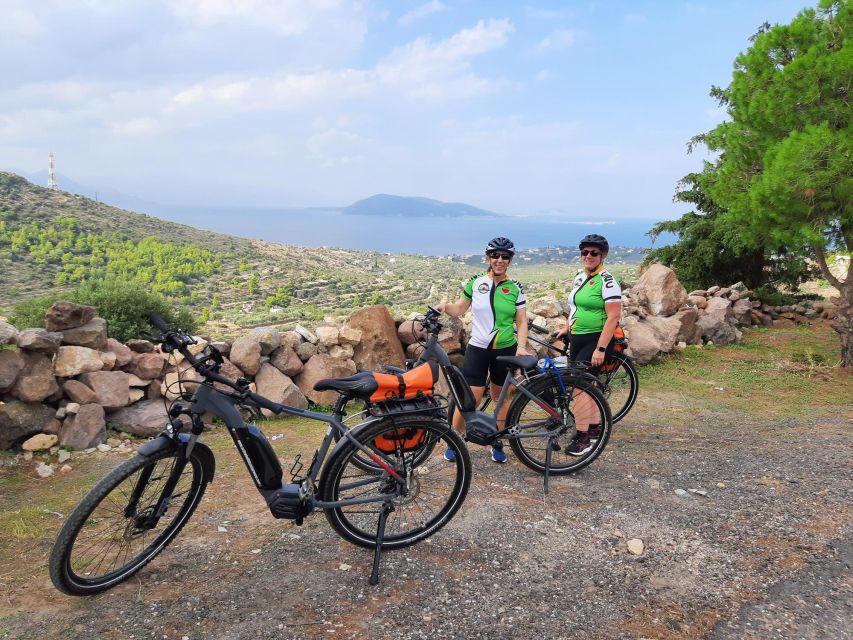 From Athens: Aegina Island E-Bike Tour with Ferry Tickets - Ferry time to Aegina: what you get besides transportation