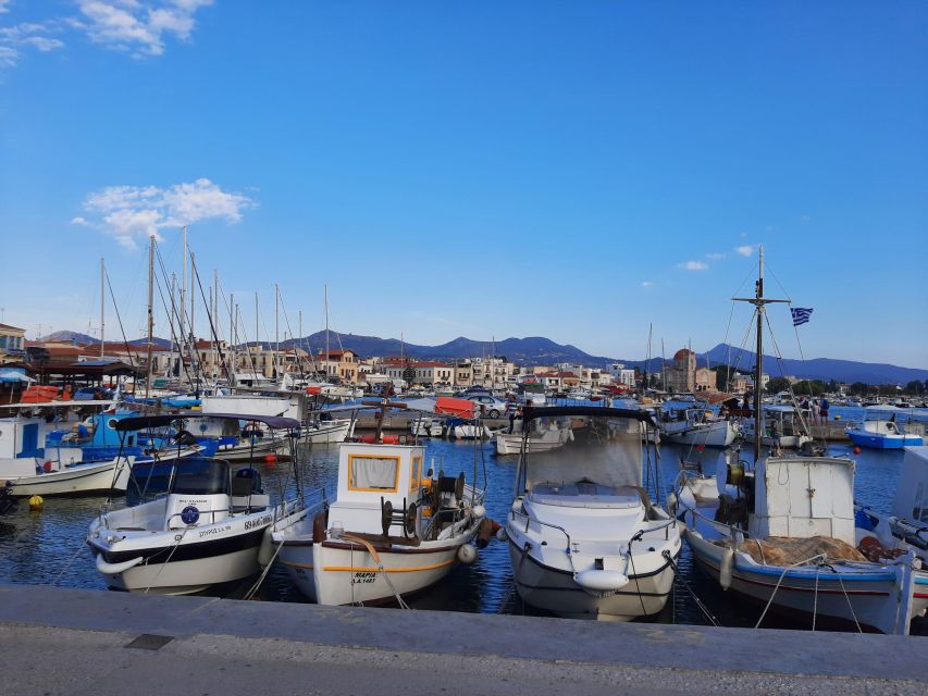 From Athens: Aegina Island E-Bike Tour with Ferry Tickets - Pistachios in the main town plus the return ferry rhythm