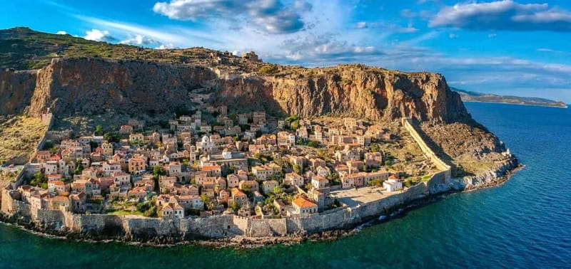 From Athens: Ancient Sparta and Nemea Wine Country Day Trip - Mystras archaeology: the UNESCO-listed city built into a mountain