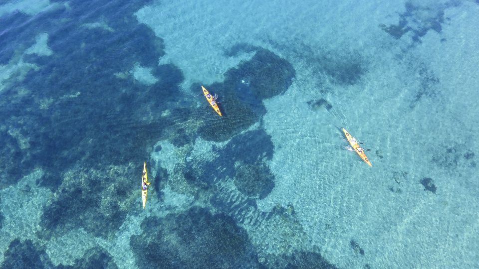 From Athens: Cape Sounion Guided Kayaking Tour with Lunch - Temple of Poseidon: how the day makes the ruins feel bigger
