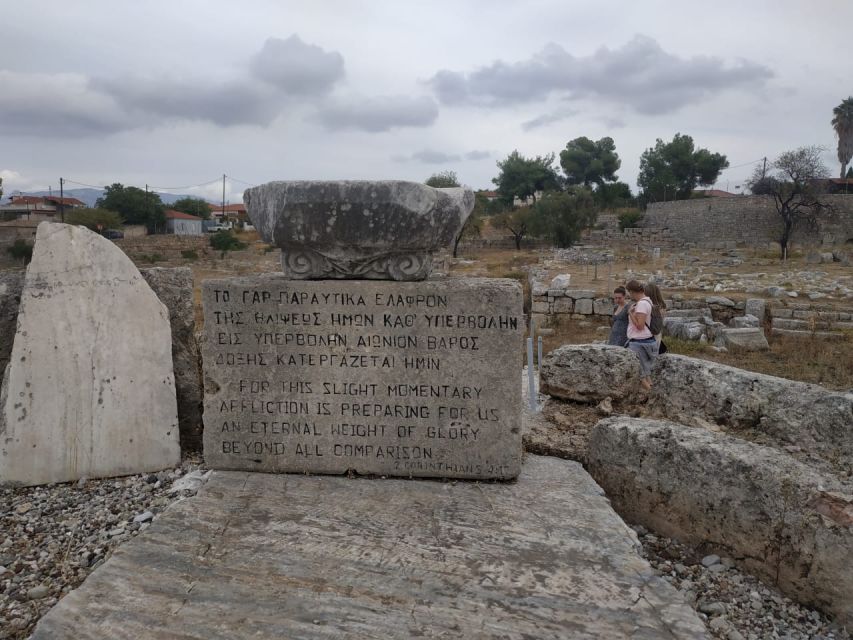 From Athens: City & Corinth Guided Day Tour - Pickup, Private-Group Comfort, and Getting Around Smoothly