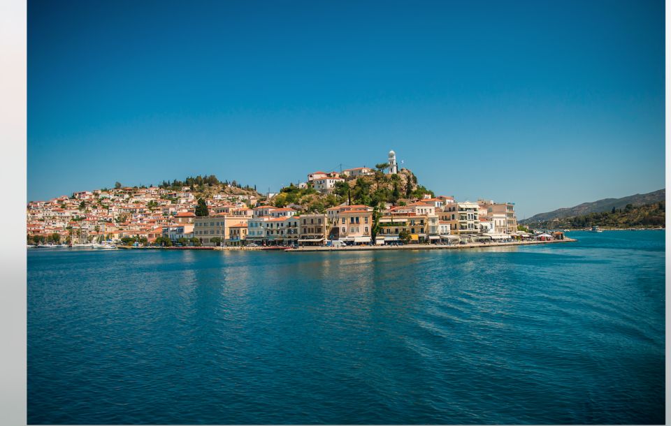 From Athens: Day Cruise of the Saronic Islands - Aegina: pistachio groves, beaches, and the Temple of Aphaea option