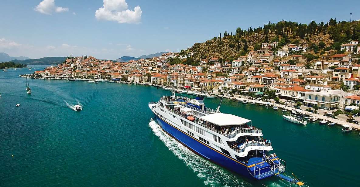 From Athens: Day Cruise of the Saronic Islands - Onboard cruising and the lunch plan you’ll actually use