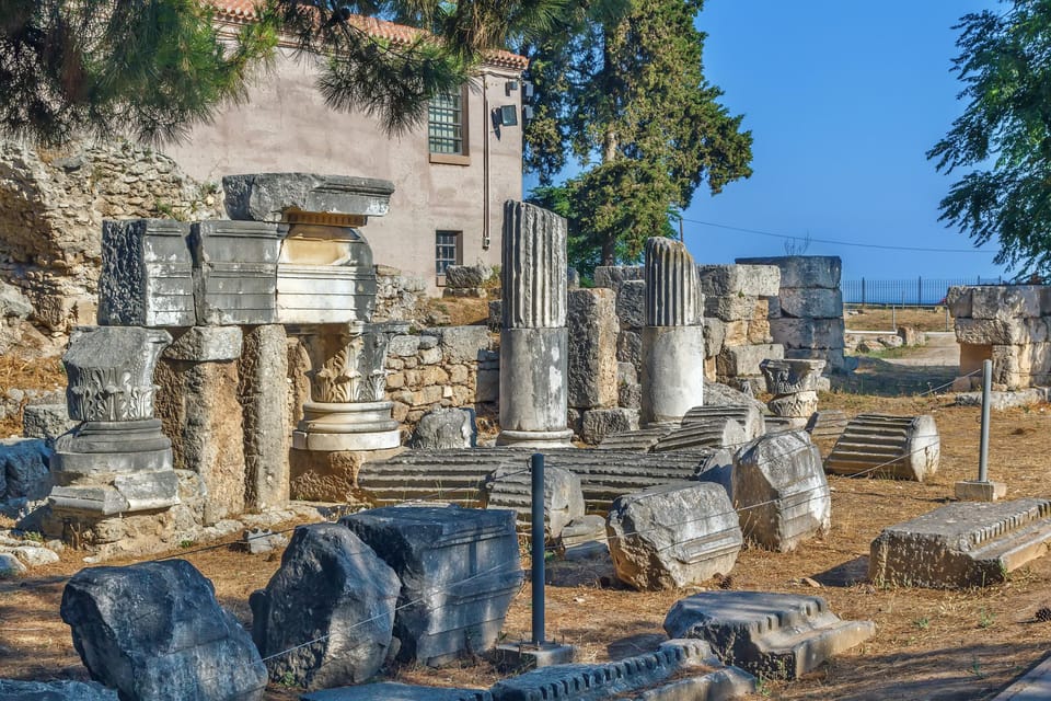 From Athens: Private Anc. Corinth, Temple of Hera, Blue Lake - Temple of Hera at Ancient Heraion: the swim break that makes the day