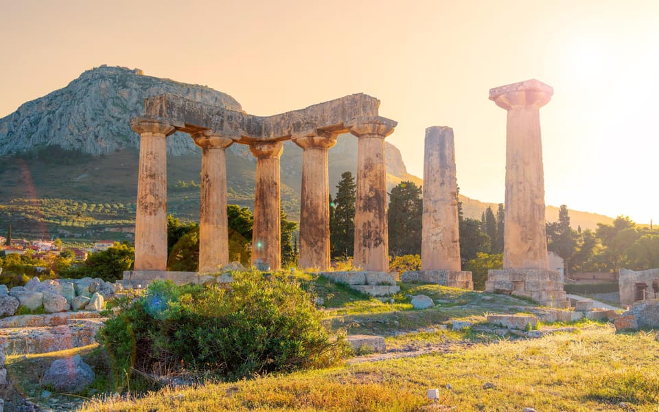 From Athens: Private Anc. Corinth, Temple of Hera, Blue Lake - Isthmus Canal and Malagavi Lighthouse: sea connections you can actually see