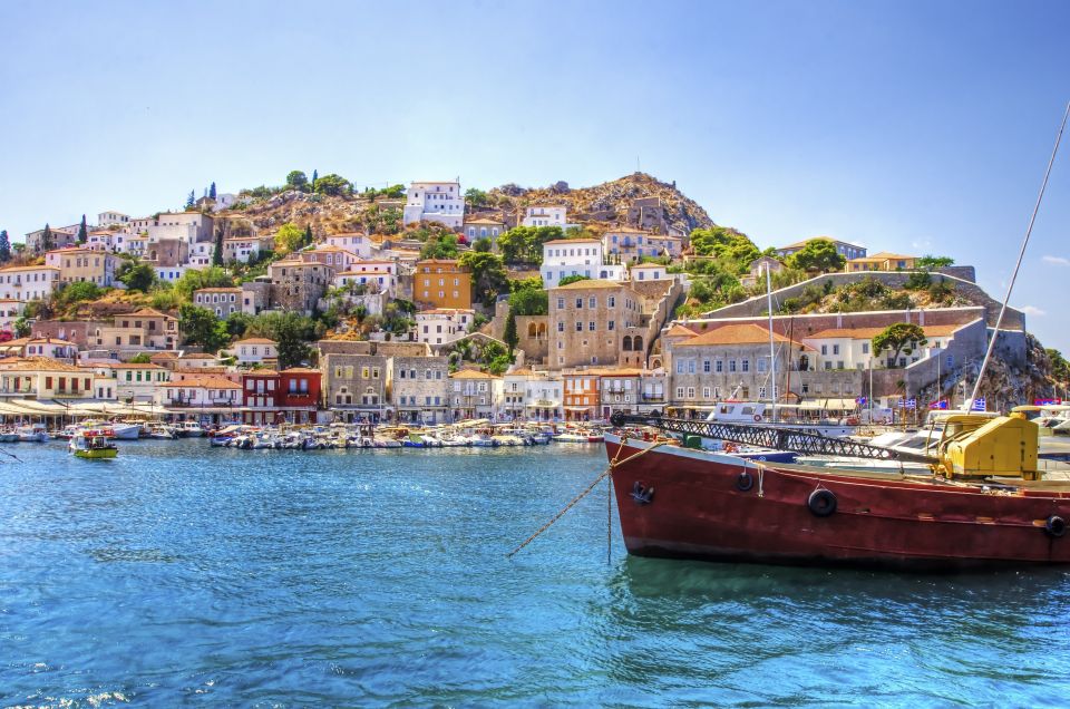 From Athens: Saronic Islands Full-Day Cruise with VIP Seats - Hydra in 90 Minutes: Alleys, Mansions, and the Pirate-Safe Amphitheater Shape