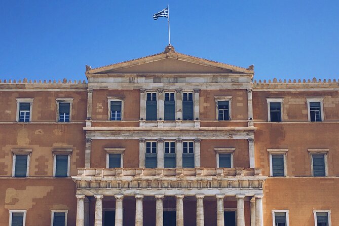 Full Day Private Tour in Athens - Greek Parliament, guard ceremony area, and the National University exterior