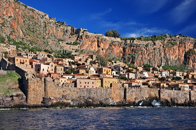 Full Day Private Tour to Monemvasia Medieval Fortress Town and Sparta - Leonidas Monument and the Spartathlon Connection