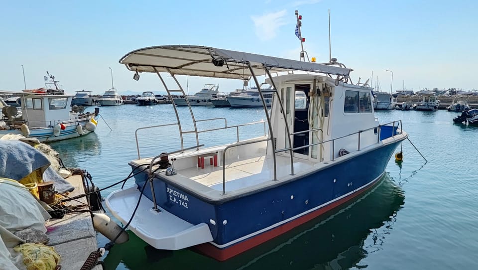 Glyfada Athens : Fishing and Swimming Tour with Lunch - Crystal-Clear Swim Time with Snorkeling Gear (No Stress, Just Time in the Water)