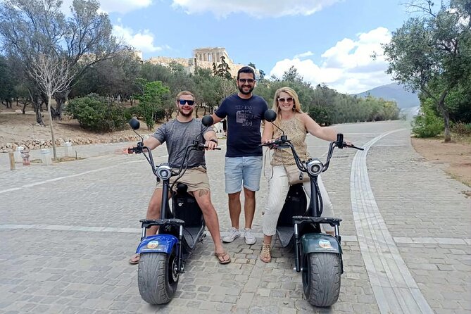 GoPro Adventure Tour in Acropolis area by E-Scooter - From Modern Design Museum to Old Athens Streets